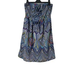 Lush ruffled tube top dress size S (200)